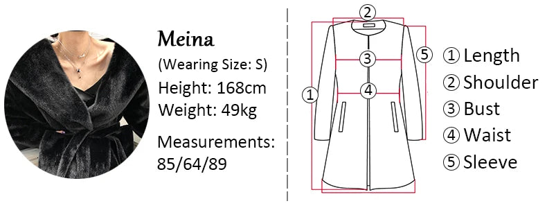 Lautaro Winter Black Warm Oversized Faux Fur Cardigan Women Drop Shoulder Long Sleeve Sashes Loose Stylish Korean Fashion 2021