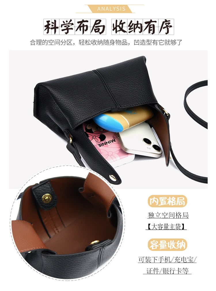 Zipper PU Crossbody Bags Ladies Bags on Sale 2023 High Quality Versatile Solid Purse Vintage High Capacity Bolsa Transversal