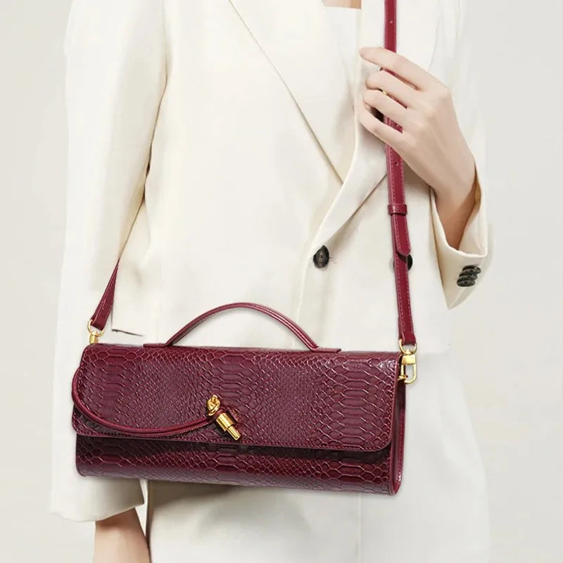 Women's Clutch Bag Purses for Women Leather Evening Handbags Shoulder Handbag Formal Satchel Crossbody Purse Party Bag