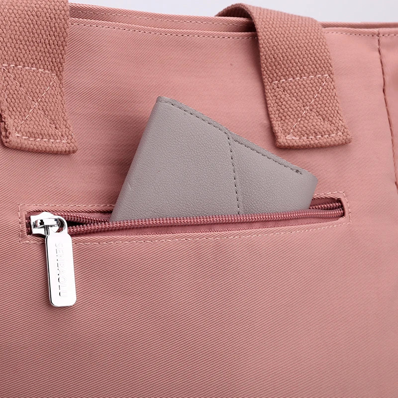 Tote Bag Handbag Shoulder Bag for Women Nylon Waterproof Large Capacity Shopping CrossBody Bag Ladies Messenger Bag