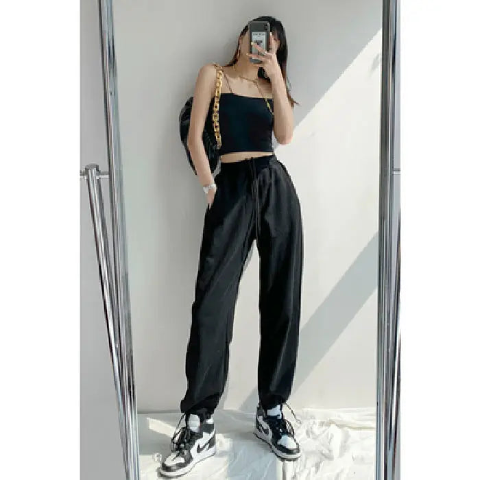 Joggers Women's Sweat Sports Pants 2025 Baggy Trendeez Casual Jogging Fashion Autumn Loose Trousers for Women Spring Sweatpants