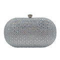 2024 Luxury Evening Bags for Women - Rhinestone Clutch Purse with Crystal Decorations, Wedding Party Handbag
