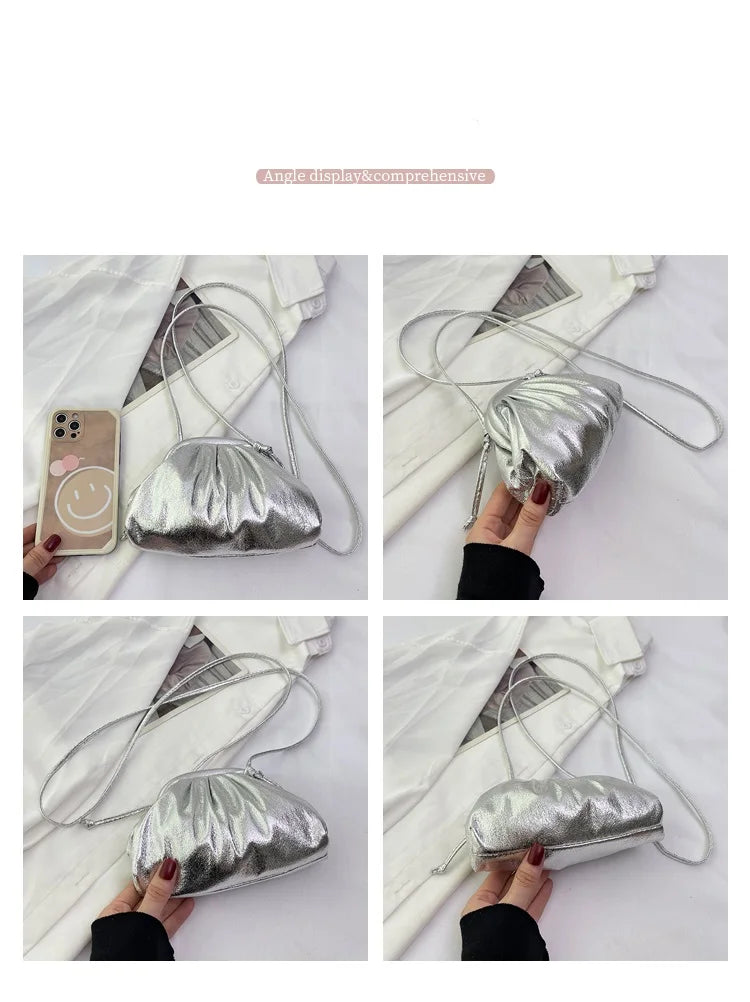 Women Bag Fashion Lipstick Bag Ladies Evening Bag Solid Color Dinner Purses Luxury Wallet Messenger Quality Shoulder Crossbody