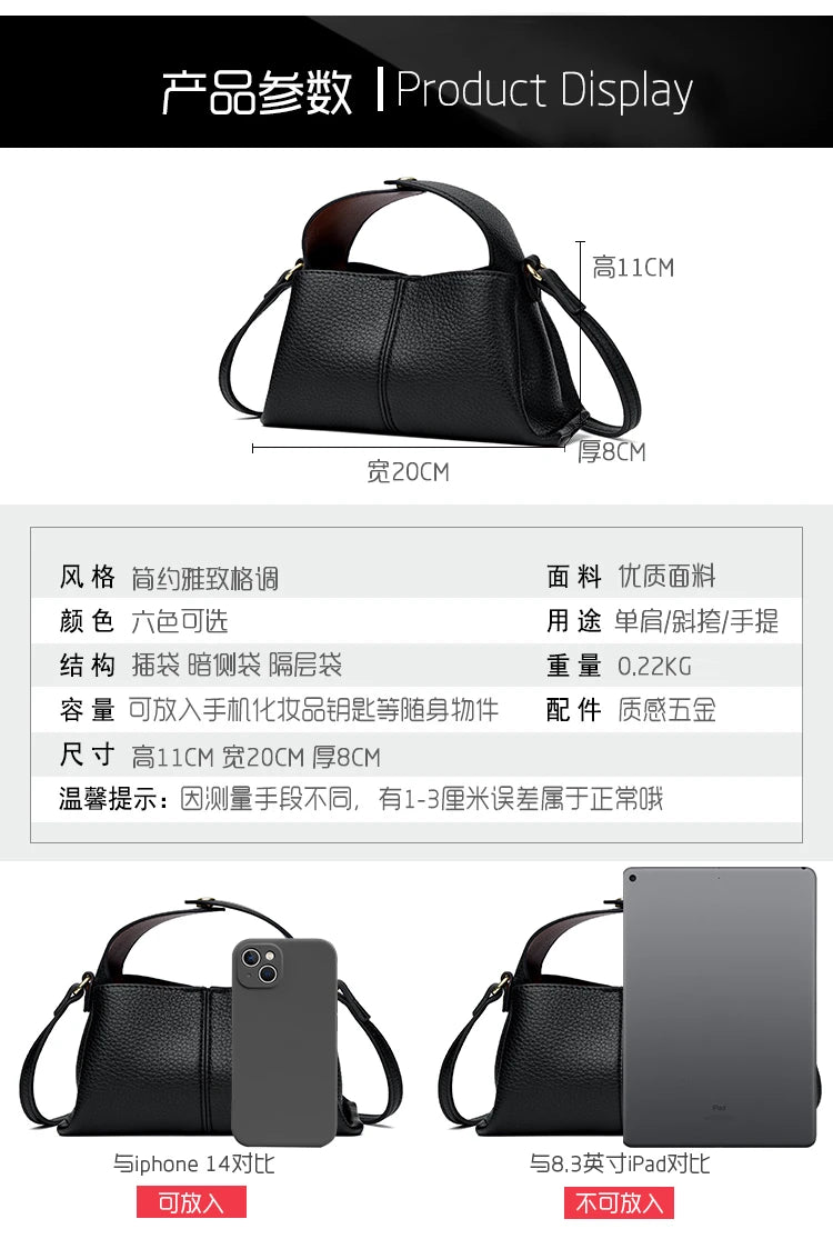 Zipper PU Crossbody Bags Ladies Bags on Sale 2023 High Quality Versatile Solid Purse Vintage High Capacity Bolsa Transversal