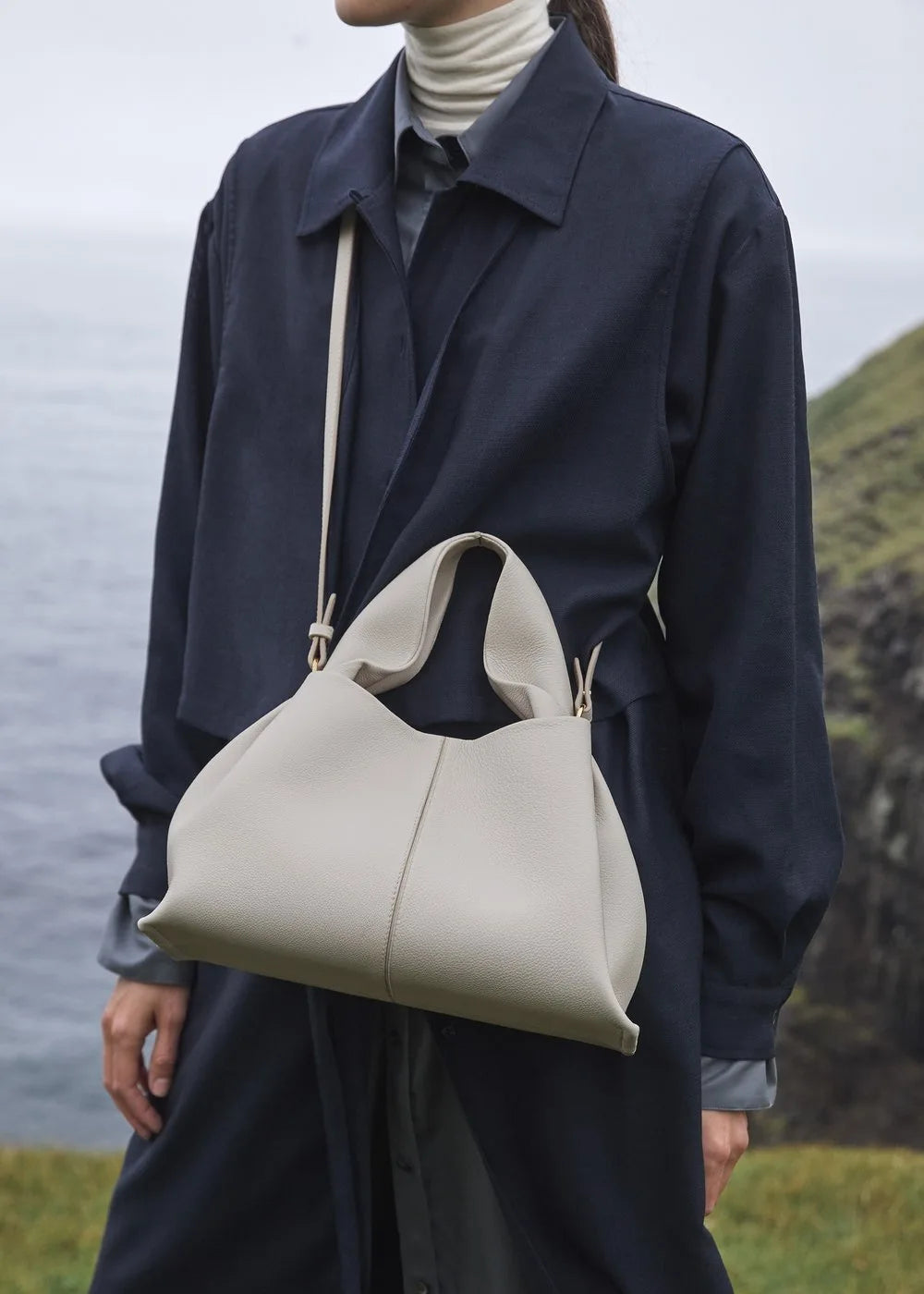 pol cloud bag niche design light luxury french leather handbag one shoulder crossbody fashion women