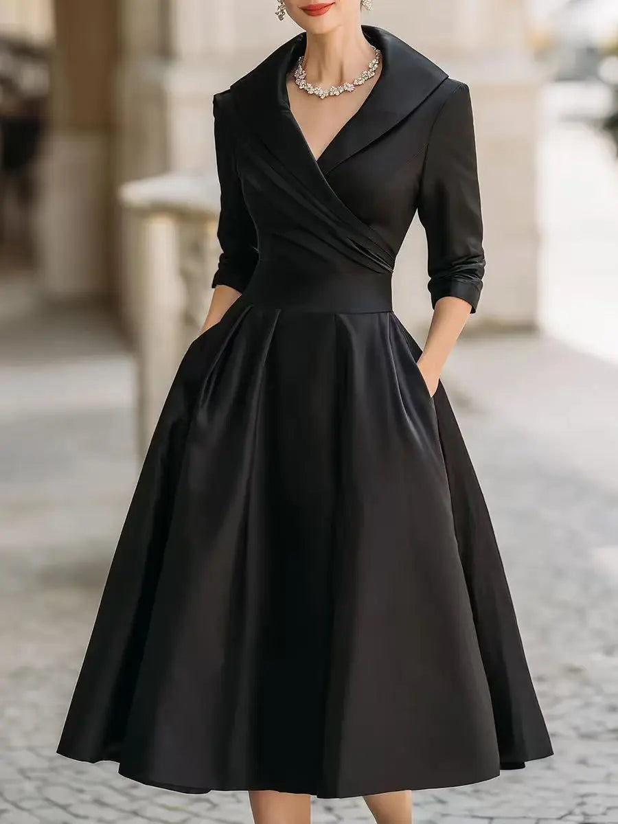2025 New Women's Bodycon Dress Elegant Belted Midi Dress for Wedding Guest Office Formal Dress