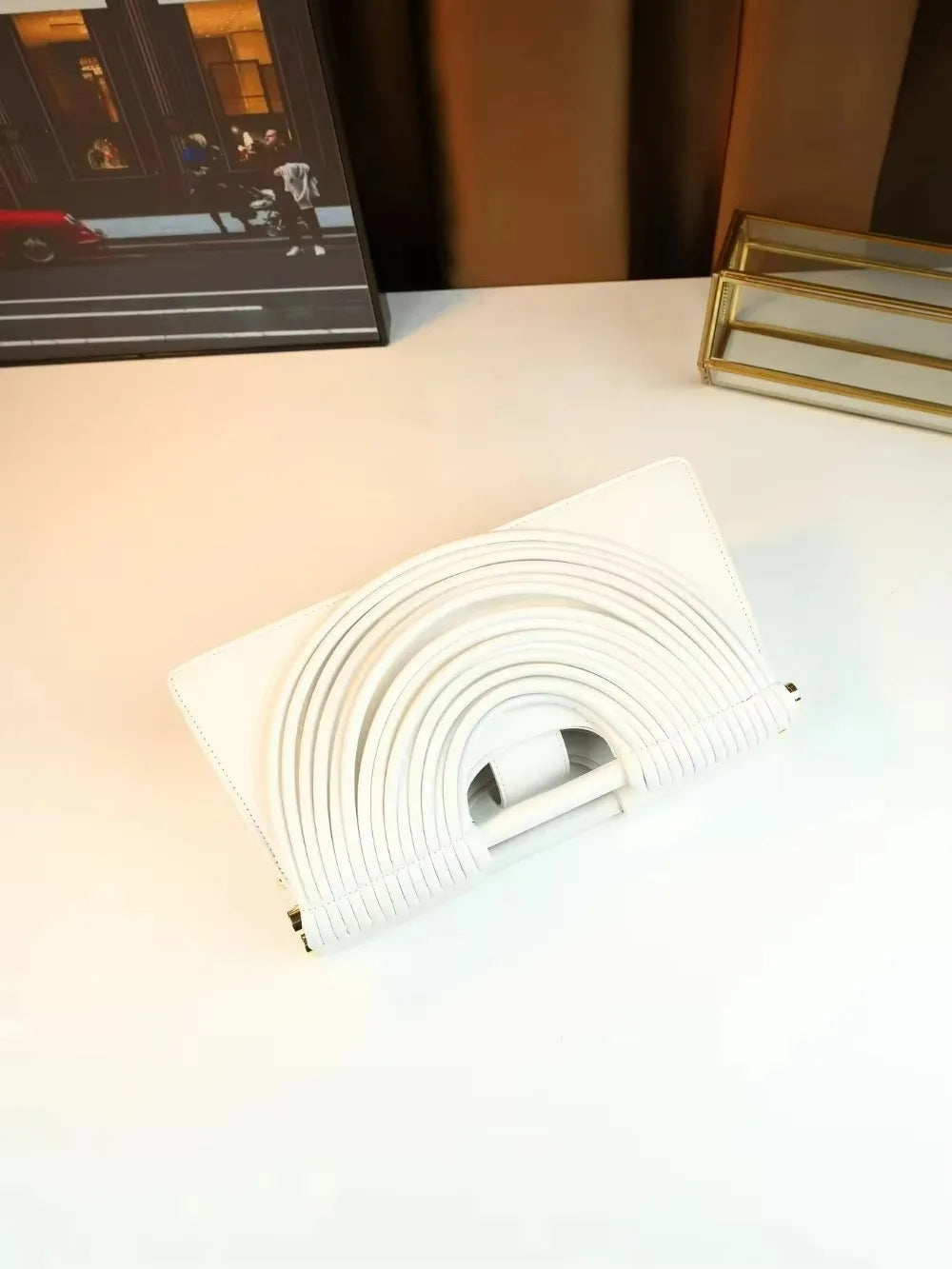 Hand-woven 2025 New Fashion Handbag, Clutch Bag, Niche Design, High-end Single-shoulder Crossbody Bag