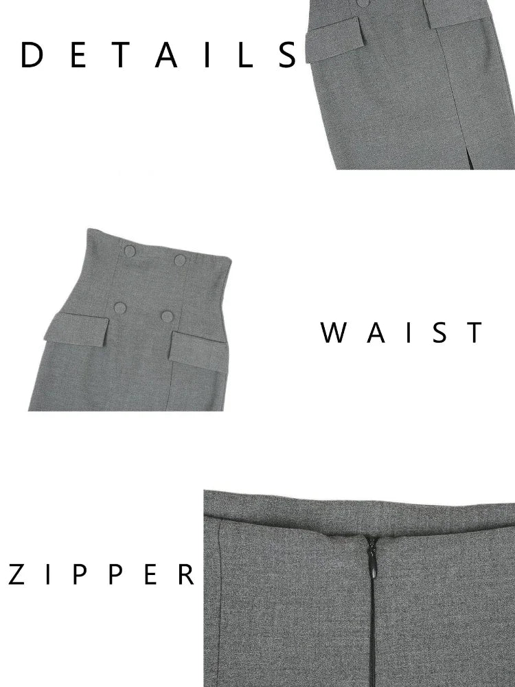 Skirts Women A-line Slim Daily Comfortable Trendy Casual Korean Style Elegant All-match Split Ladies Summer Autumn Simple Retro