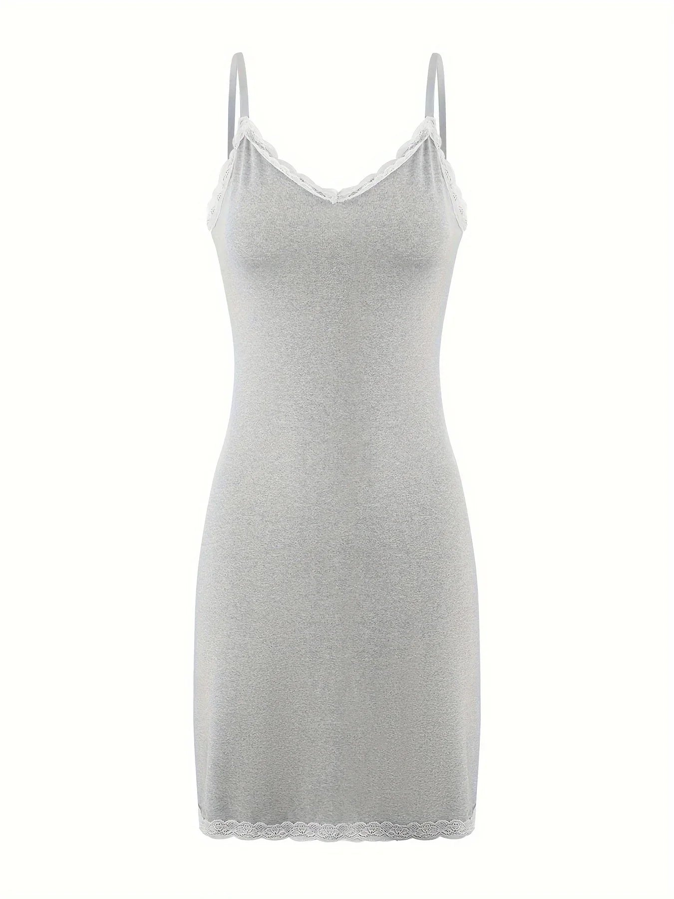 Women's Sling Pajamas Dress Can Wear Lace Lace Tight Sexy Home Clothes Sleepwear  Lingerie  Batas De Dormir Para Mujer