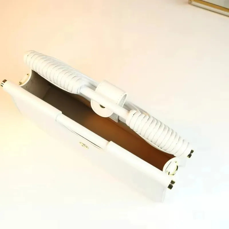 Hand-woven 2025 New Fashion Handbag, Clutch Bag, Niche Design, High-end Single-shoulder Crossbody Bag