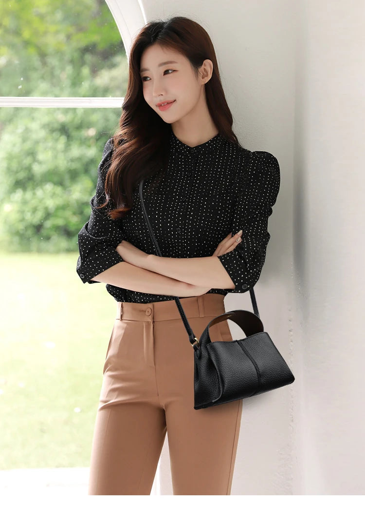 Zipper PU Crossbody Bags Ladies Bags on Sale 2023 High Quality Versatile Solid Purse Vintage High Capacity Bolsa Transversal