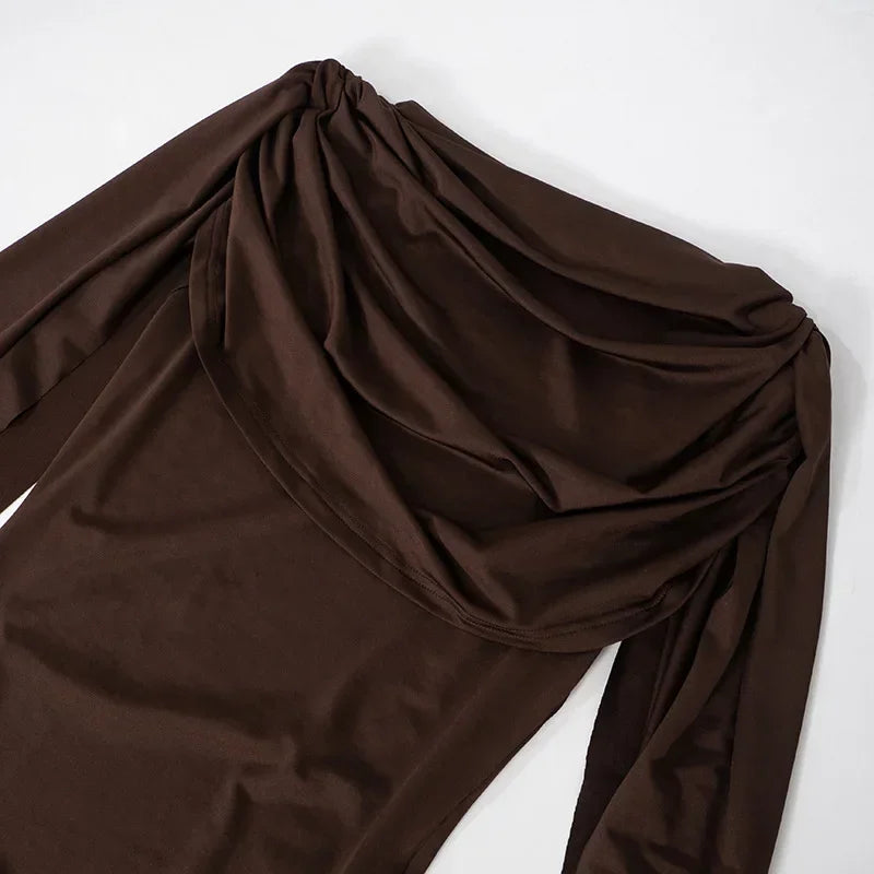 Women Elegant Sexy Swing Collar Shawl Bodysuits Chic Fashion Sleeveless Stretch Club Party Rompers Streetwear Overalls Tops