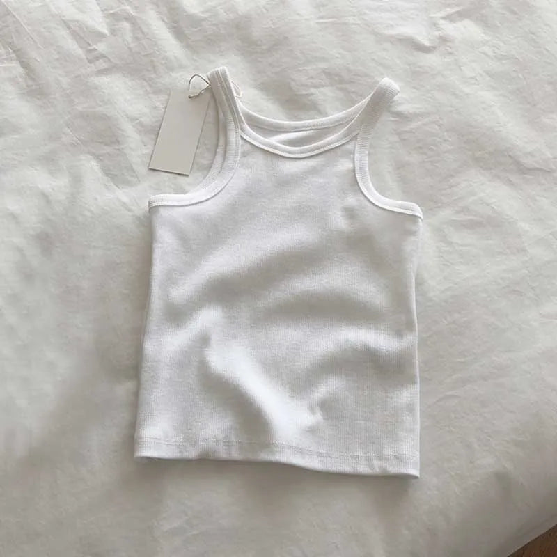 2024 Women Tank Tops Sexy Cropped Top Female Women Summer Camisole Camis Black White Sport Clothes For Women