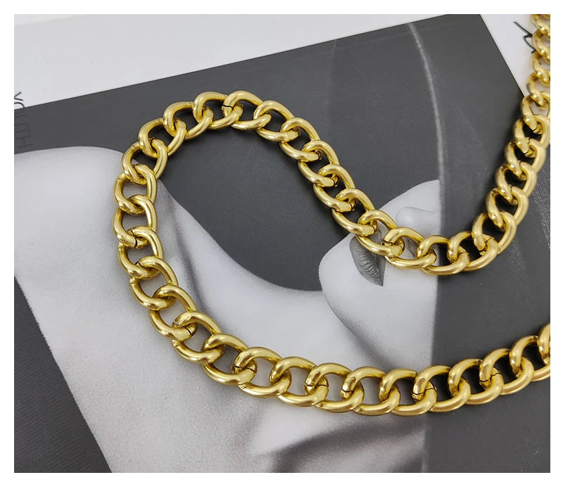 Designer Belts For Women High Quality Luxury Golden Chain Belt Ladies Dress Waistband Flower Adjustable Punk Corset