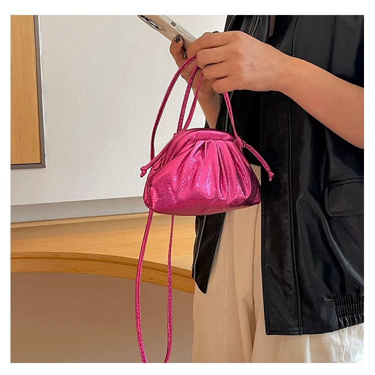 Women Bag Fashion Lipstick Bag Ladies Evening Bag Solid Color Dinner Purses Luxury Wallet Messenger Quality Shoulder Crossbody