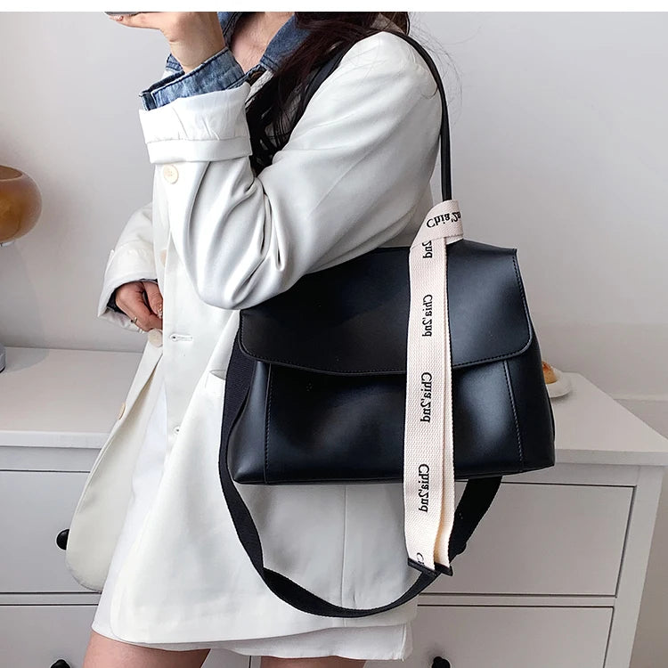 Tote Bag for Women 2024 PU Leather Purse and Handbag Lady Fashion Casual Solid Color Large Capacity Shoulder Bag