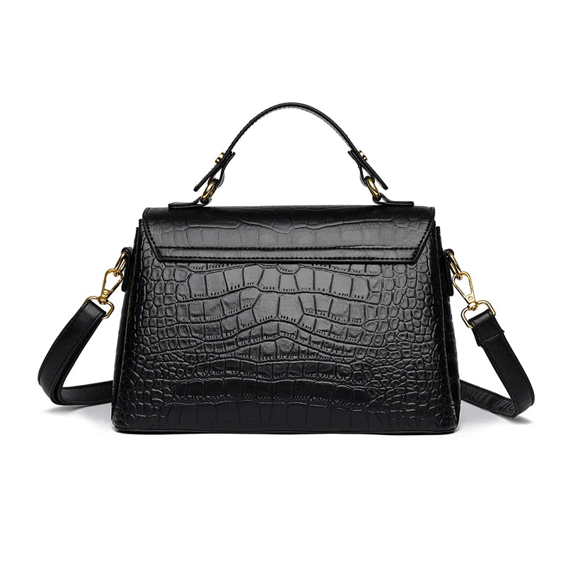 Luxury 100% Genuine Leather Tote Bag Women Brand High Quality Solid color Cow Leather handbag Female Shoulder Crossbody Bags