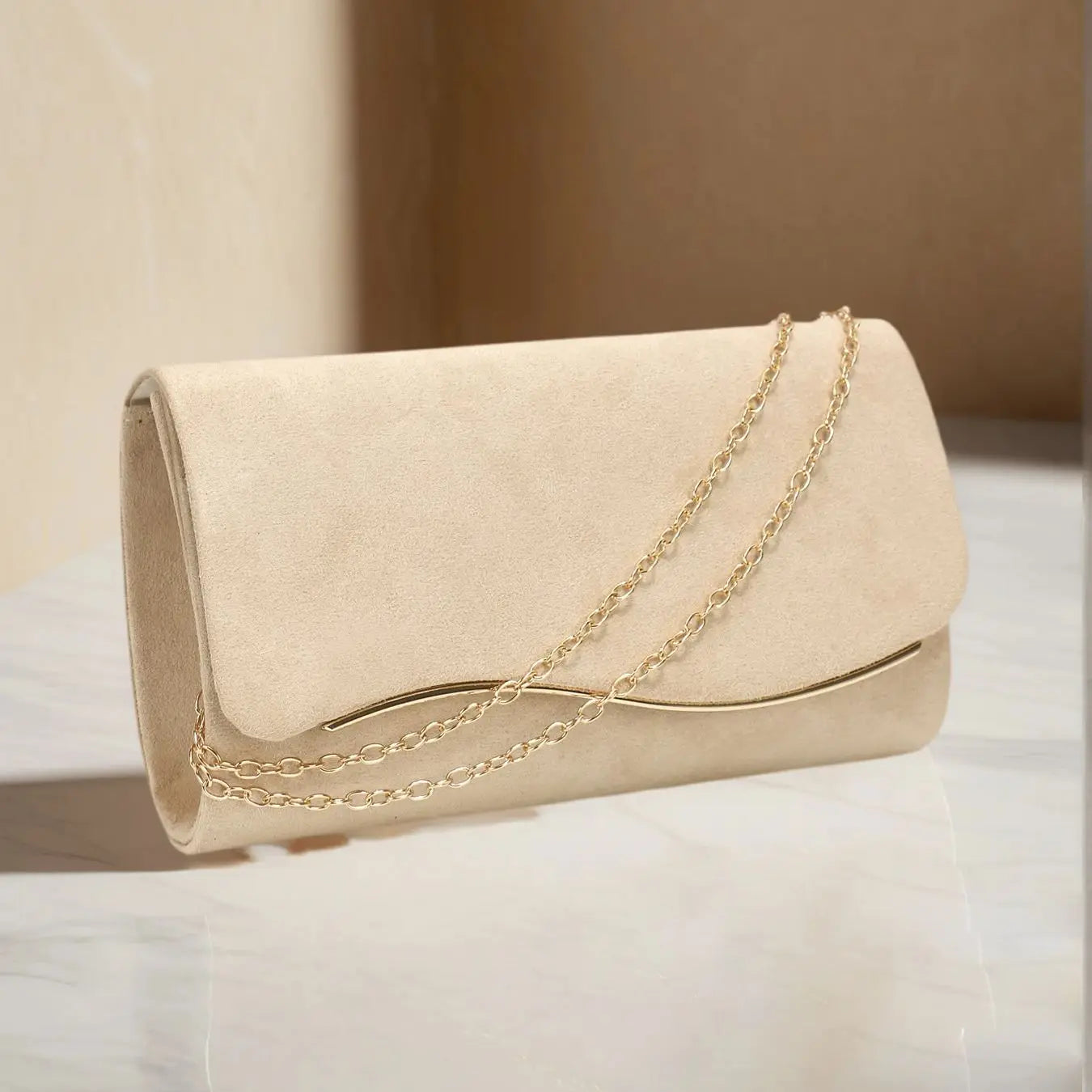 Velvet Women Evening Bags Envelope Design Party Wedding Clutch Bags With Shoulder Chain Cover Handbags Metal Purse