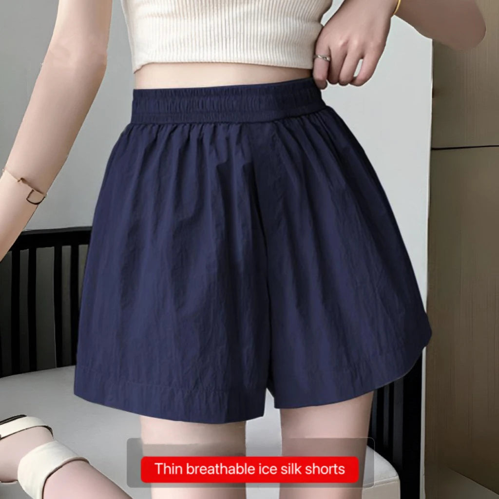 1pcs Summer Women Shorts Gym Workout Short Female Large Size Solid Color Casual Basic Short Pants Lady High Waisted Shorts Sport