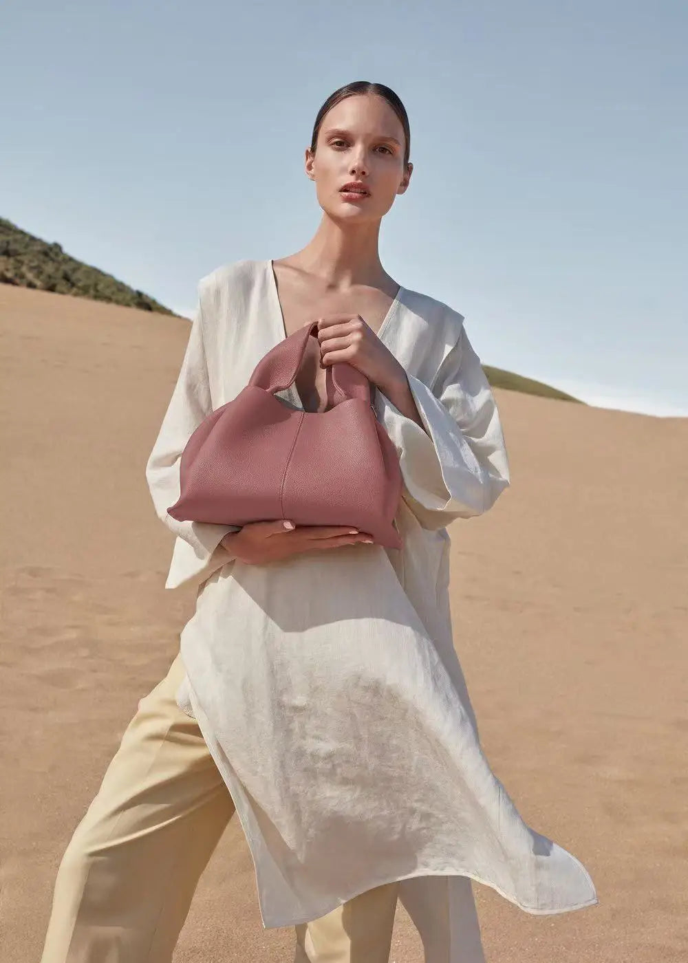 pol cloud bag niche design light luxury french leather handbag one shoulder crossbody fashion women