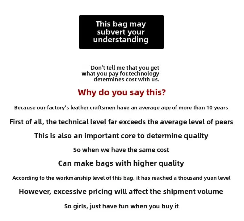 Rodeobag leather handbag, single shoulder crossbody bag, large capacity women's commuting high-end tote bag