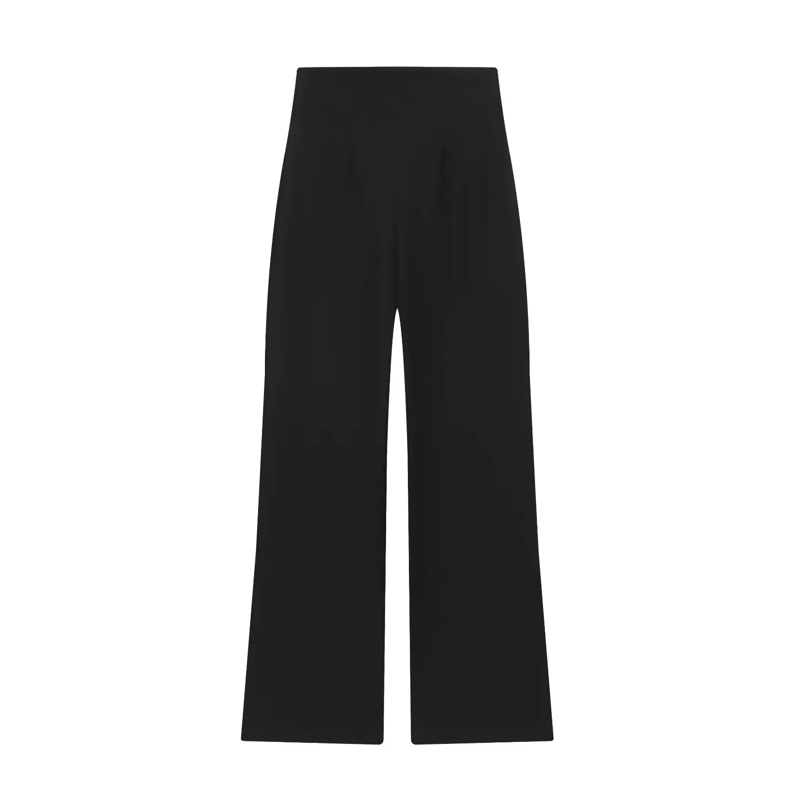 Womens Casual Trousers High Waist Zipper Elegant And Versatile Pants For Spring And Autumn Everyday Wear