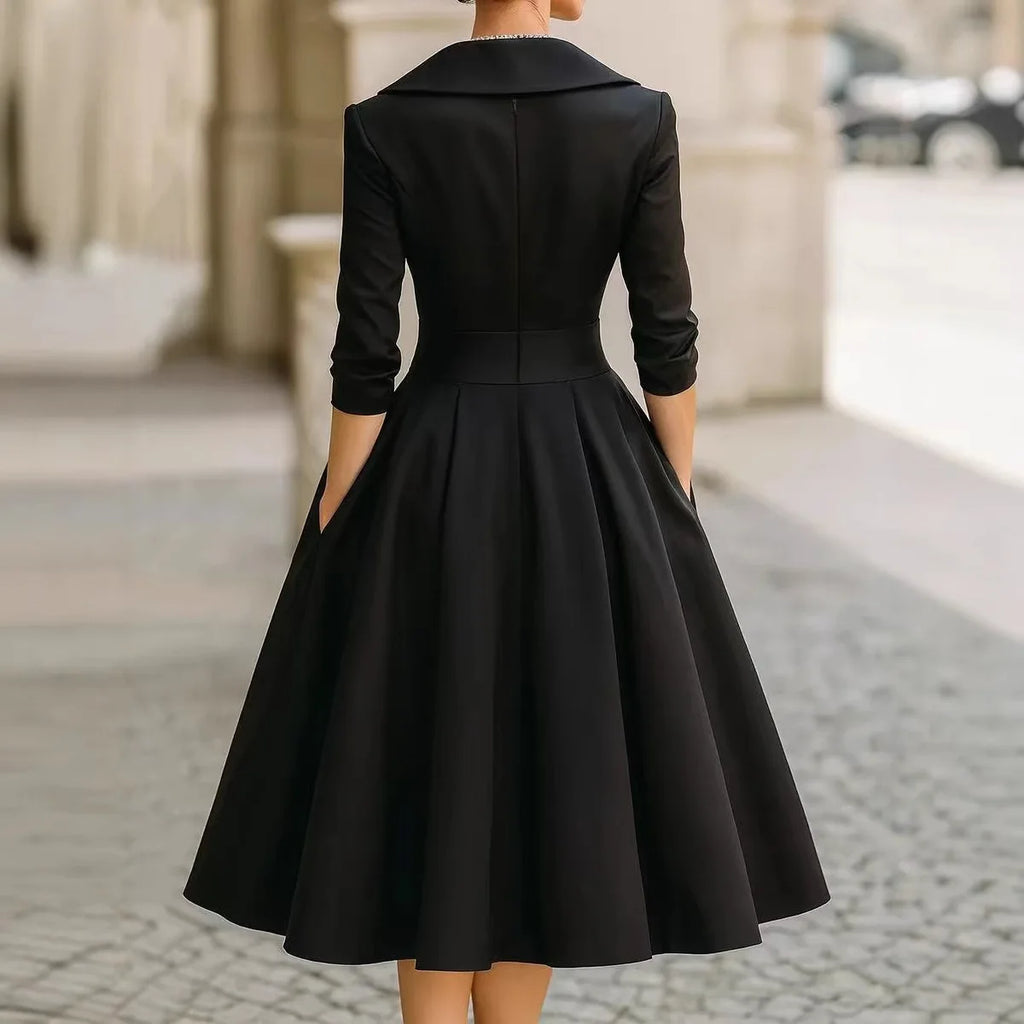 2025 New Women's Bodycon Dress Elegant Belted Midi Dress for Wedding Guest Office Formal Dress